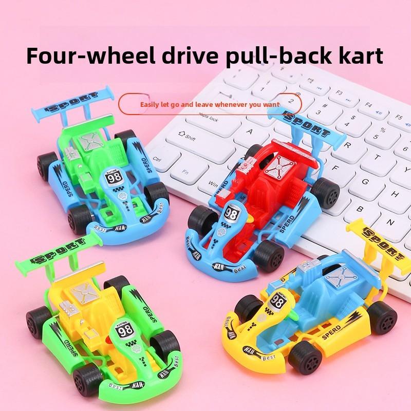 Toddler Car Racing Toy With Plastic Material For Parent Child Play Interaction