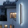 Waterproof Outdoor Wall Lamp IP65 Door Wall Light Decoration Wall LED Lighting Lamp 40/60/80/100/120CM Warm And Cold White Light