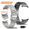 Metal Strap for Samsung Galaxy Watch 6 5 4 40mm 44mm Bracelet One Click Attachment for Galaxy Watch 6 Classic 43mm 47mm Band