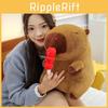 Rock Sugar Gourd Capybara Plush Toy Cartoon Stuffed Doll Kids Gift Decoration