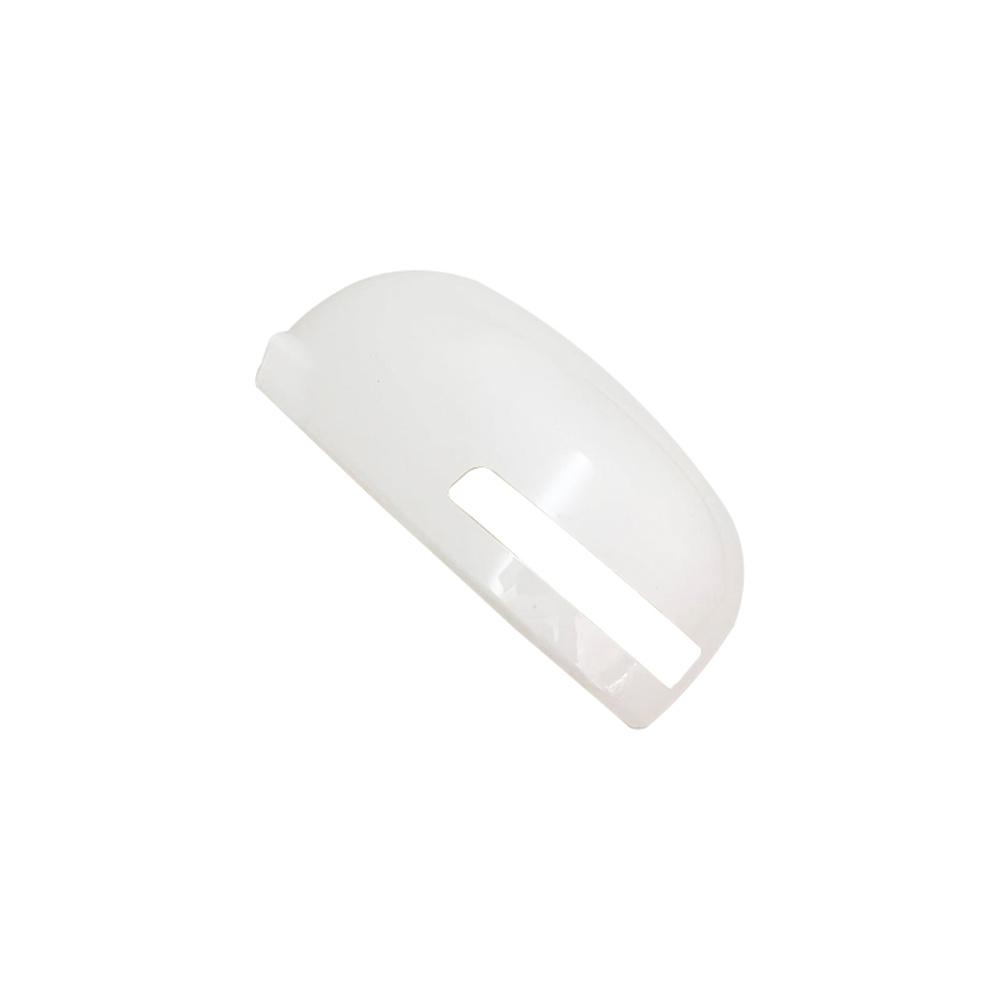1x Car Primer Left Side Rear View Mirror Cover w/Holes For Mitsubishi Outlander