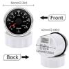 7 Colors Backlight Water Temperature Gauge 0-120 ℃ 30-250℉ Water Temp Indicator For Marine Boat Car Truck Waterproof 12V 24V