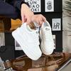 Platform White Shoes Women's Leather Spring and Summer 2025 New Board Shoes Women's Height Increase Sports and Leisure Versatile Women's Shoes Tide