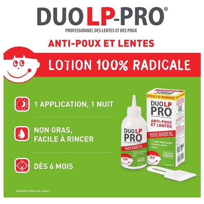 Duo LP Pro Lotion Anti-Poux et Lentes 200ml + Peigne