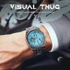 Men's Business Fashion Mechanical Watch Top Brand Automatic Mechanical Stainless Steel Clock Gifts for Men