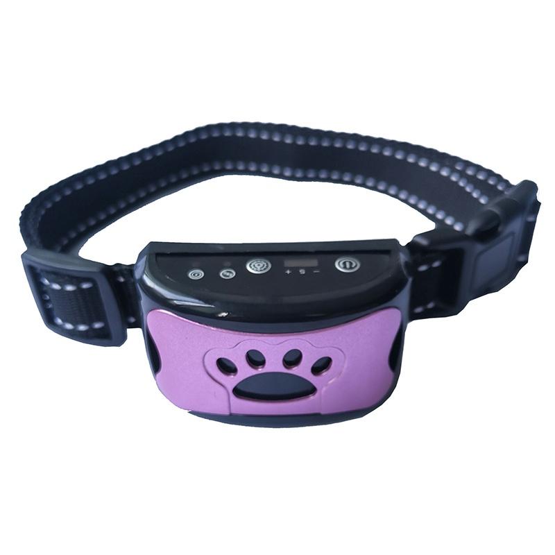 Dog Bark Anti Training Collar Sound Vibrate Automatic Stop Barking Rechargeable