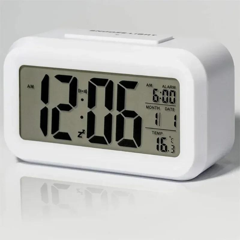 Digital Clock Desk. Times Backlight Multi-function Desktop Alarm Table Led Decorations Electronic Electronics Calendar Data Wall