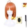 SUNXXCOS Love Live! Heat-Resistant Cosplay Wig with Net, Costume Accessory for Women, Cosplay Prop (Takahashi Chika (Headwear Included))