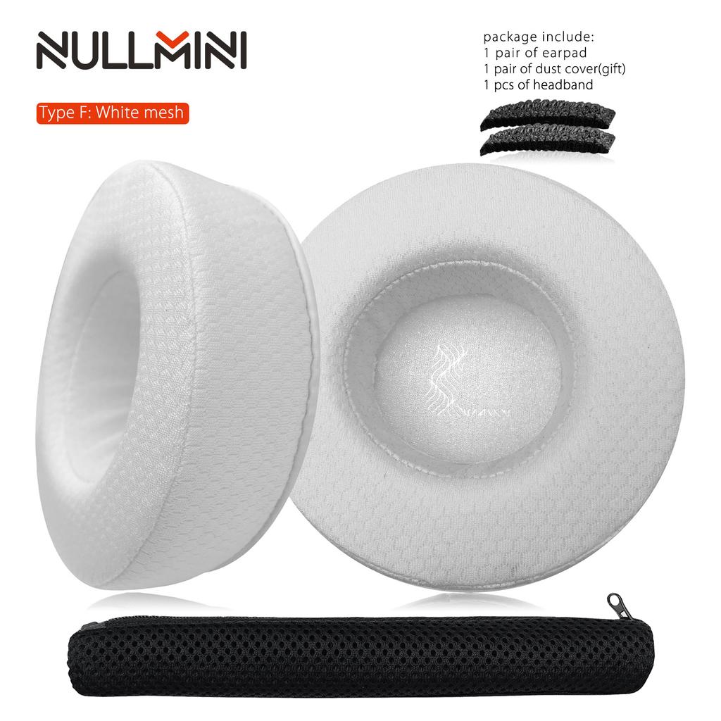 NullMini Replacement Earpads for Bluedio T5 T4 T4S Headphones Ear Cushion Earmuffs Cooling Gel Sleeve Headband
