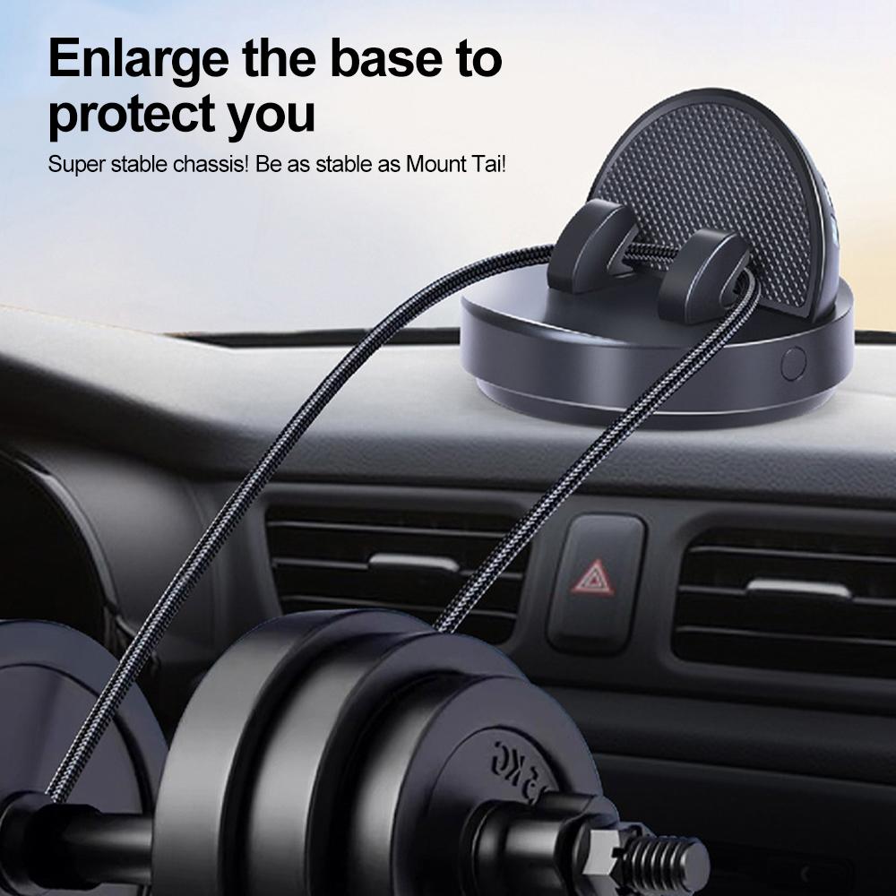 Rotatable Car Phone Holder Stand Desk Dashboard Sticking Smartphone Support GPS Navigation Car Mount With Parking Phone Number Plate