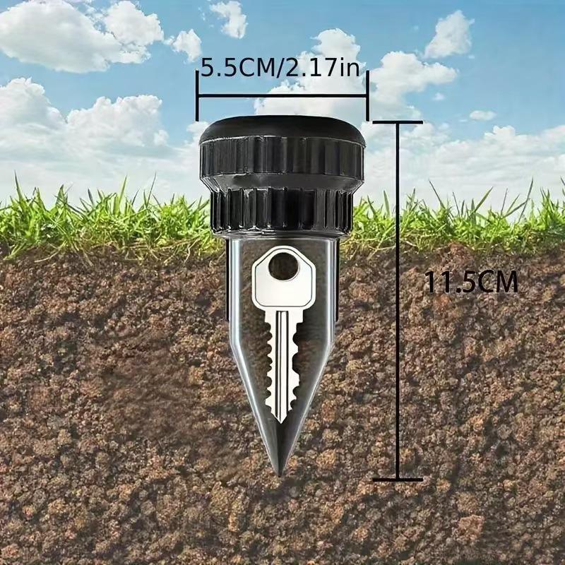 1/2/3 Pcs Simulation Sprinkler Key Box Garden Key Hider Key Cash Hidden Box Waterproof Corrosion Impact Resistant