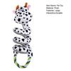 Interactive Squeaky Rope Dog Toy Plush Chew Toy with Sound Dental