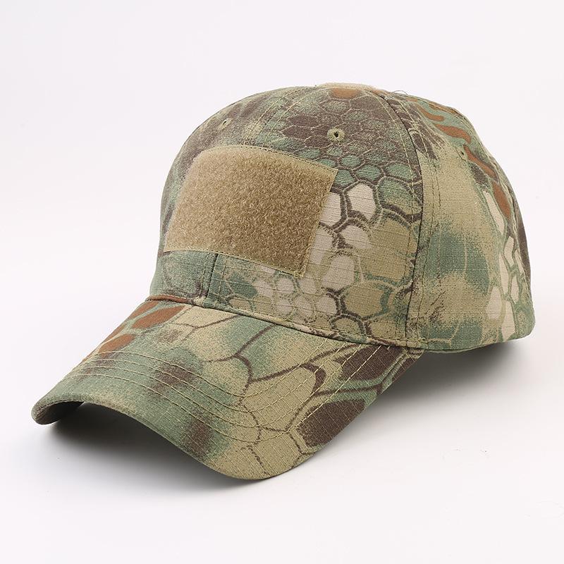 Caps Outdoor Python-patterned Sport UV Protection Baseball Cap Camouflage Hat Army Camo Hunting Cap