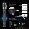 Super Powerful XHP90.2 LED Flashlight USB Rechargeable Tactical Light 26650 Battery Zoom Camp Torch Waterproof Hunting Light