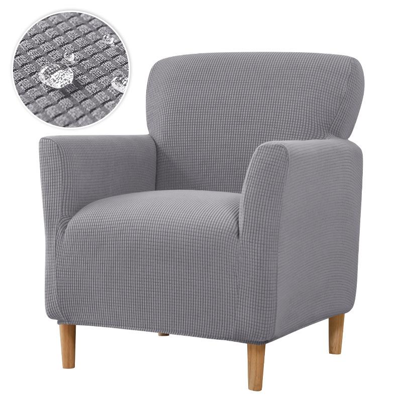 Waterproof Armchair Cover Stretch Single Sofa Slipcover Soft Elastic Single Small Chair Seater Sofa Covers For Home Club Hotel
