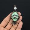 Chrysocolla Pendant, 999 Copper Wire Wrapped Pendant Handmade Gemstone Jewelry, Gifts For Wife Brand New Pendant
