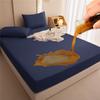 Elastic Band Fitted Bed Sheet Waterproof Bed Mattress Protector Pad Bed Double Couple Bedspread Multi Size Bed Sheet
