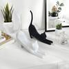 1/2/3Pcs Lifelike Cat Sculpture 3D Printed Handcrafted Simulation Cat Ornament Party Home