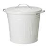 IKEA KNODD White 16L Container with Lid, 50171773