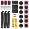 Bicycle Cold Repair Rubber Tire Prying Rod Quick Tire Repair Tool Set Glue-free Tire Repair Piece Tire Repair Tool Box