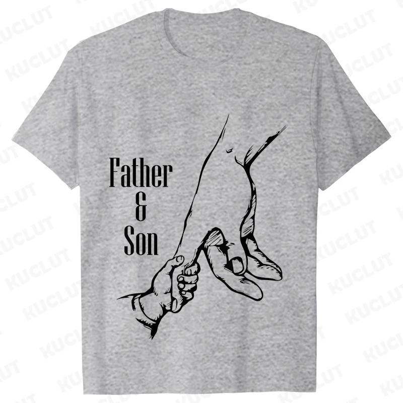 Fathers and Son Tshirts Dad Fun Gift Novelty TShirts Birthday Mens T Shirt for Dad From Son Daughter Tshirts Short Sleeve Tops
