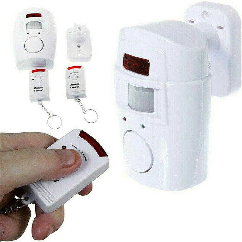 Wireless Motion Detector Alarm Indoor Motion Sensor Alarm With 2 Remote Controls Wireless High