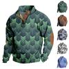 Spring And Autumn Men's Standing Collar Sweatshirt Is Outdoor Casual Sweaters Tops