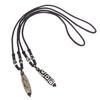 1PC Portable Natural Tibet Bead Good Luck Gift  Versatile Nine Eye Tibet Dzi Pendant Choker Nacklace