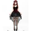 Halloween Court Duchess of Darkness Uniform Cosplay Vampire Demon Witch Lace Dress