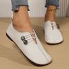 Fashion Trendy Women's Casual Shoes 2024 New Comfortable and Simple Flat Bottom Anti Slip Vulcanized Women's Shoes Zapatos De Mujer