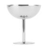 Ice Cream Goblet Stainless Steel Food Grade Dishwasher Safe Stable Champagne Goblet for Party