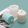 1pc Silicone Handmade Clay Tools Cylinder Candle Mold Art Wax Cake Resin Molds