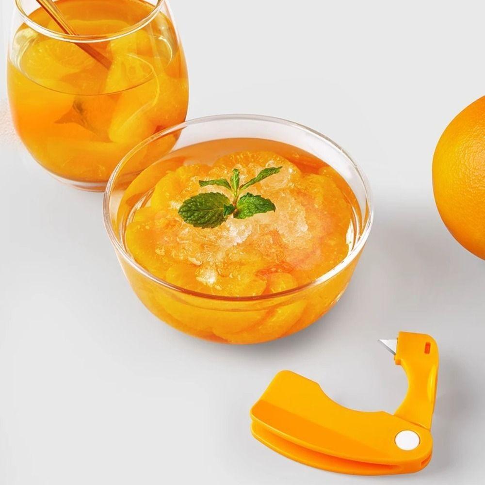 Plastics Orange Peeler Lightweight Fruit Vegetable Tool New Lemon Grapefruit Peeling Knife Kitchen
