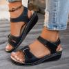 Women Sandals 2025 New Soft Sexy Wedge Buckle Orthopedic Shoes Female Summer New Open Toe Sandals Sandalias De Mujer