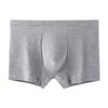 Pure Cotton Men's Underpants Pure Cotton Underwear Mid Waist Solid Color Underwear Men's Underwear