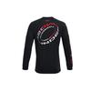 Under Armour Logo Print Training Sports Crew Neck T-Shirt Men Tops Black 1366473-001