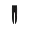 Calvin Klein Drawstring Waist Reflective Letter Print Fleece Joggers Women Bottoms Black 4WF2P612-001