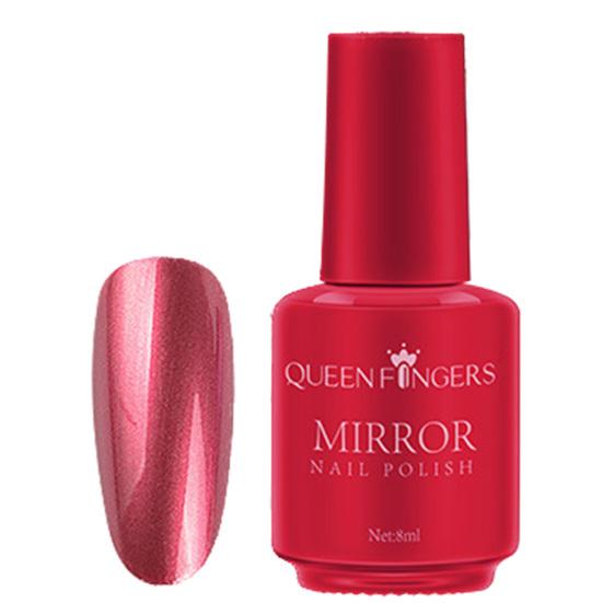 8ml Nail Mirror Polish Non-Peelable Bright Surface DIY Quick Drying Long Lasting Clear Bright DIY Polish for Manicure