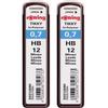 Rotring Refill HB Mechanical Pencil Set of 2 S0312690 Genuine Imported Product 0.7mm