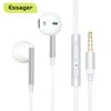 Essager Wired Headphones With Microphone 3.5mm In Ear Earphone For Xiaomi Redmi Samsung Computer PC Tablets Smartphone Headset