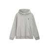 Solid Color Casual Embroidered Fleece Hoodie Men Hoodies Gray 40HM256-032