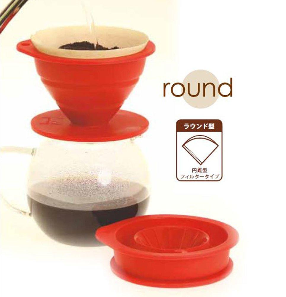 World Create ViV Dripper Coffee Folding 2 Cups Black 59976