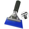 Rubber Scraper Blade Shovel Handle Window Tint Glass Wash Cleaning Tool Carbon Film Wrapping Car Squeegee Car Winter Accessories