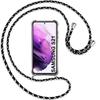 Case - BOOLING - for Samsung Galaxy S21 - Shockproof - Transparent - Thin with Black Cord