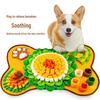 Bone-Shaped Snuffle Mat: Scent Training & Puzzle Slow Feeder for Dogs