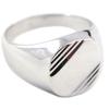 Men's Silver Signet Ring 'Charles'