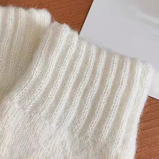 Fleece Lined Crew Socks for Women Cozy Soft Warm Thick