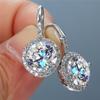 Japanese Exquisite Women'S Earrings With Zircon Versatile Earrings, Earrings