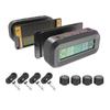 Solar TPMS Car Tire Pressure Alarm Digital Color Display with 8 Sensors Waterproofs For Cars Tire Air Pressure Temperature Gauge