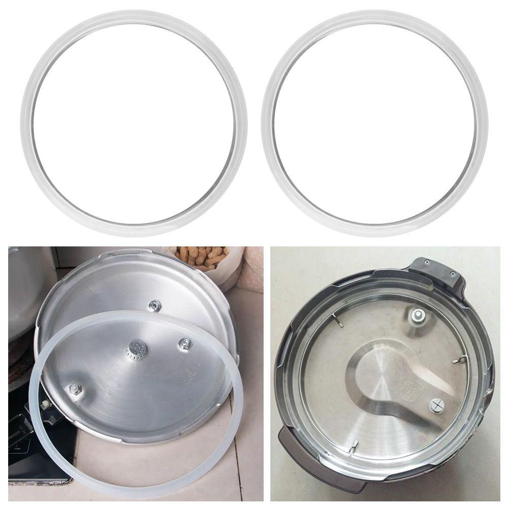 Cooking Tools 18 20 22 24 26CM Gasket Sealing Ring White Silicone Rubber Pressure Cooker Seal Ring
